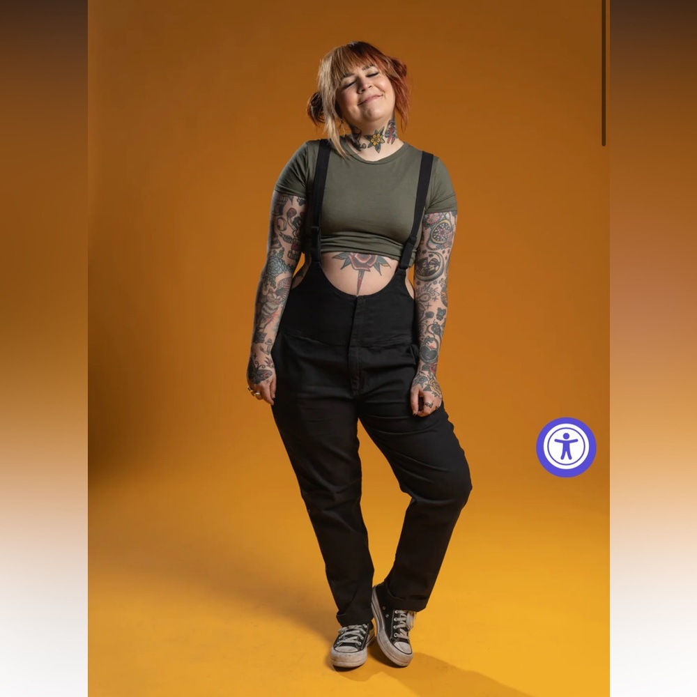 Charlie low bib overalls